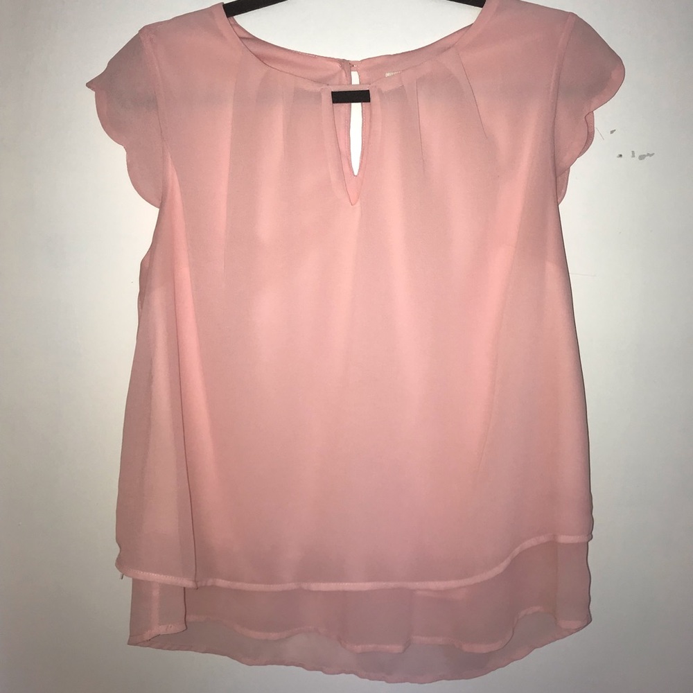 Pink blouse